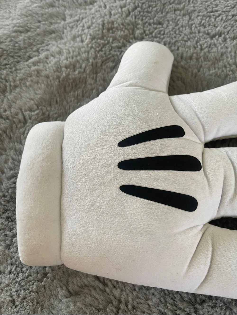 Disneyland Mickey Mouse Plush Cartoon Glove Soft Funny